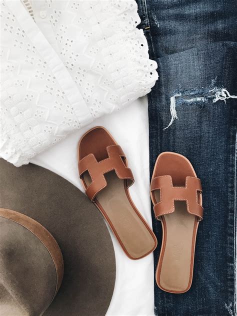 tan hermes sandal dupes|hermes oran sandals dupes.